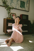 Ramadhani Kurung in Pink
