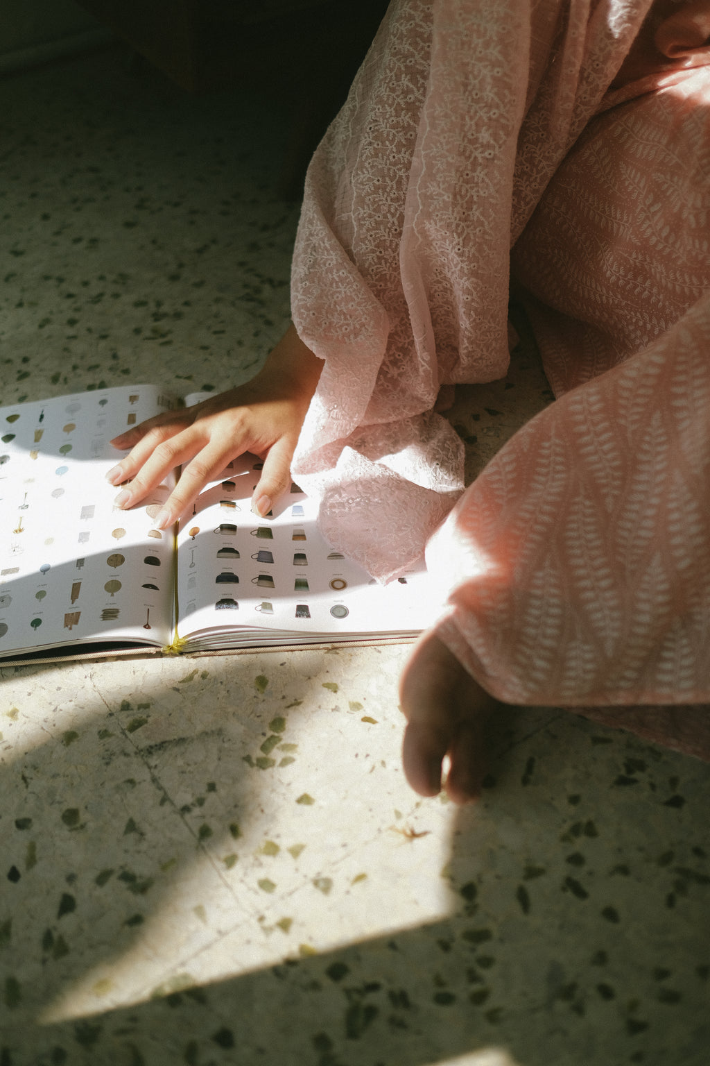 Ramadhani Kurung in Pink
