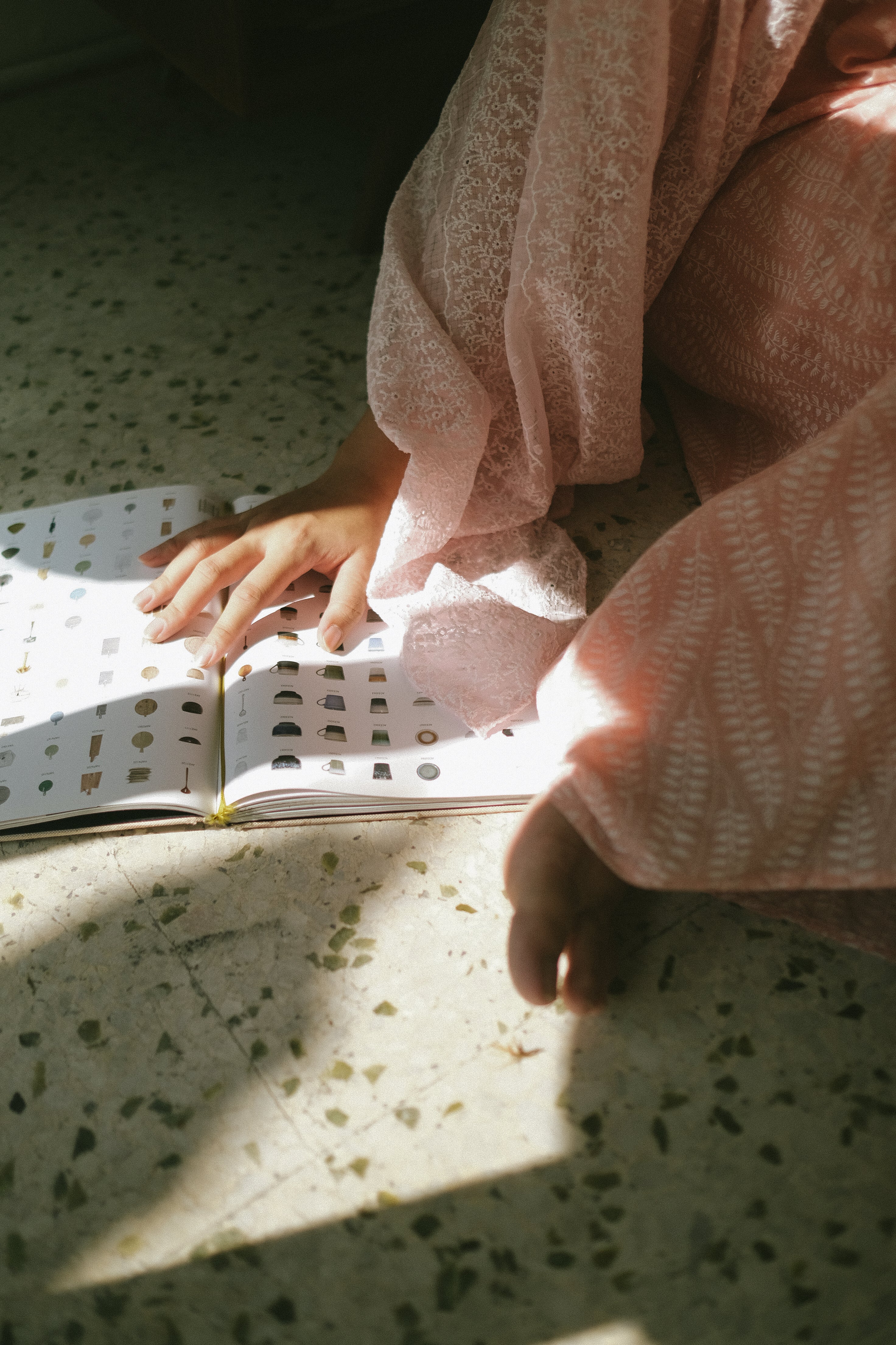Ramadhani Kurung in Pink