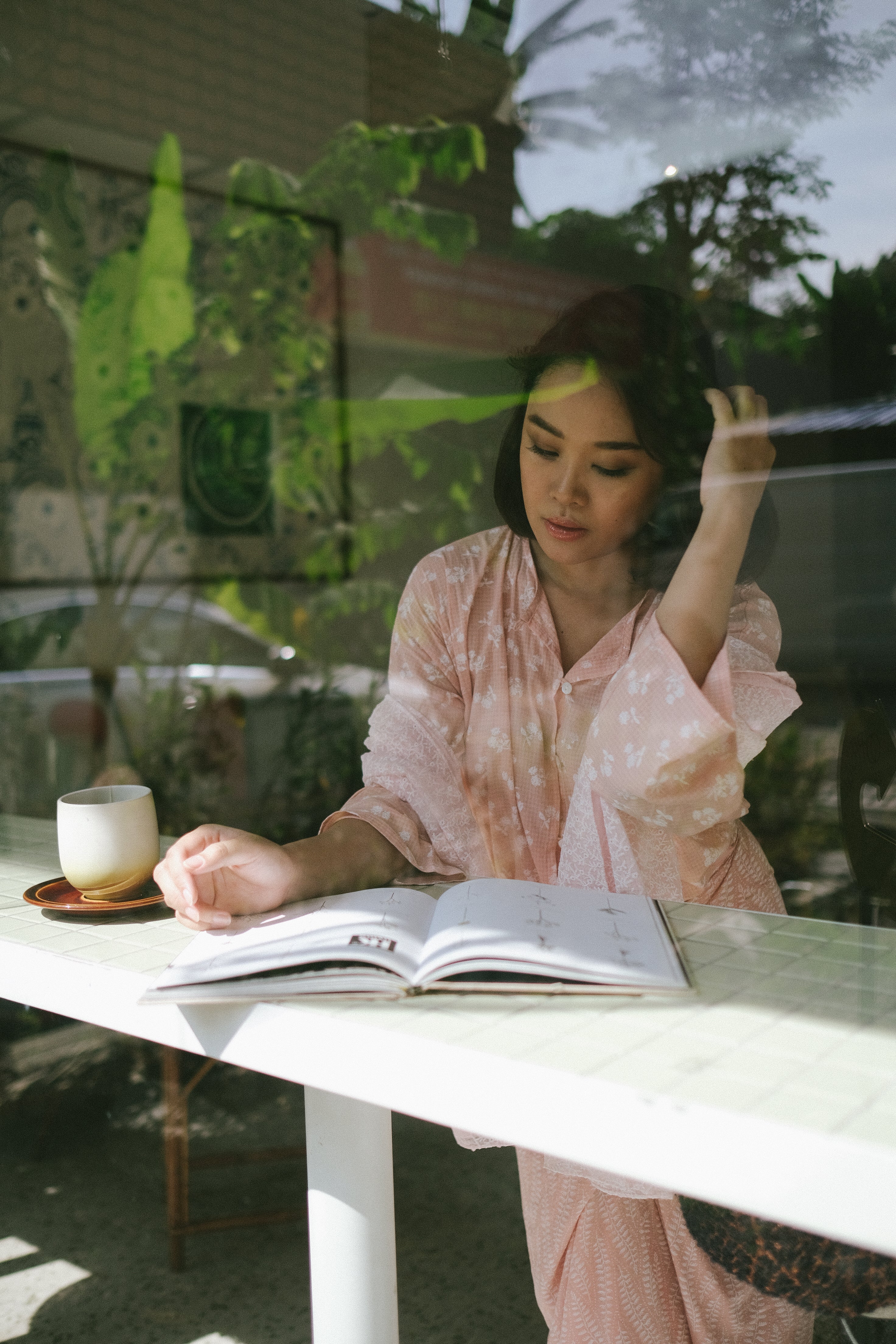 Ramadhani Kurung in Pink