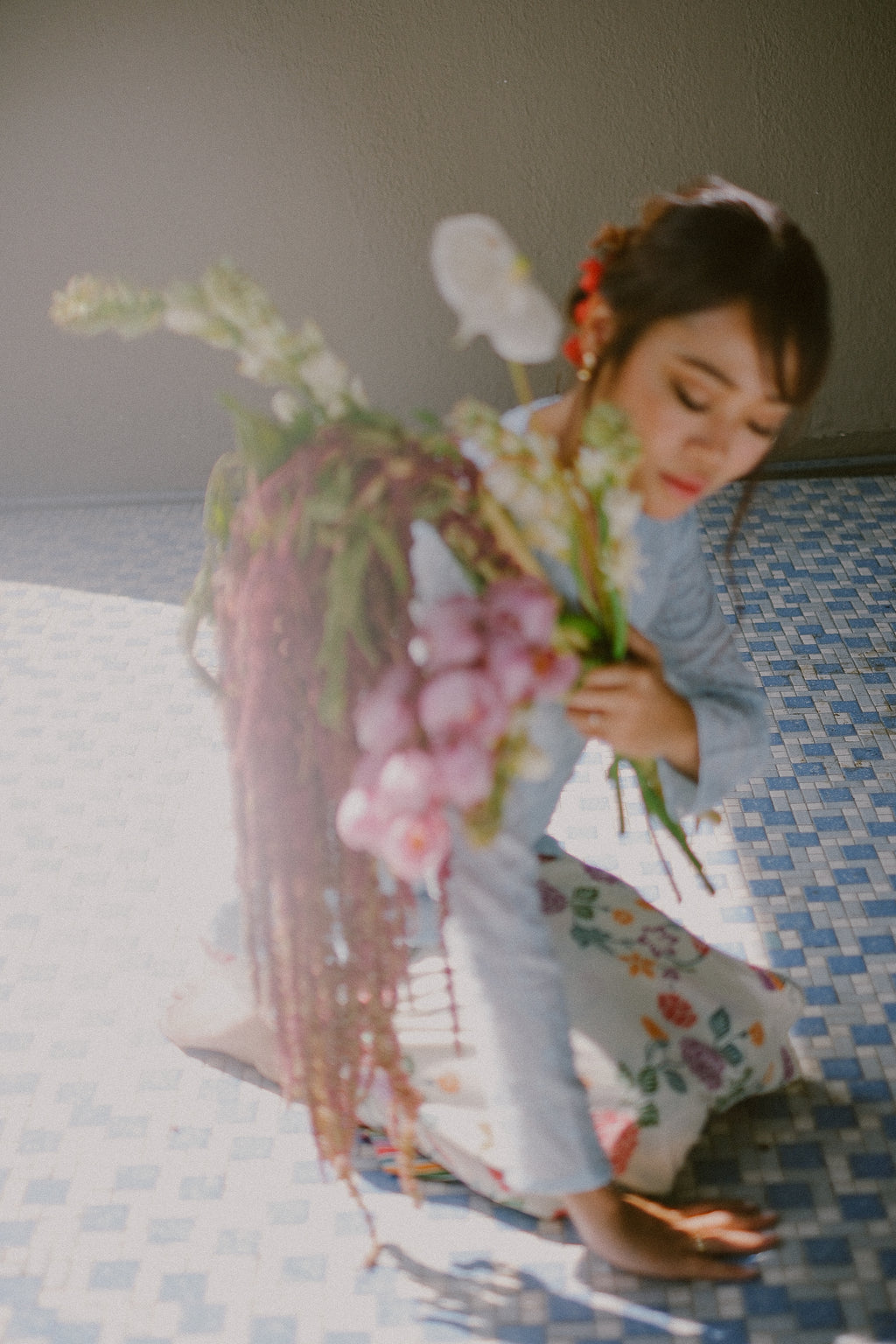 Jasmin Kebaya in Blue