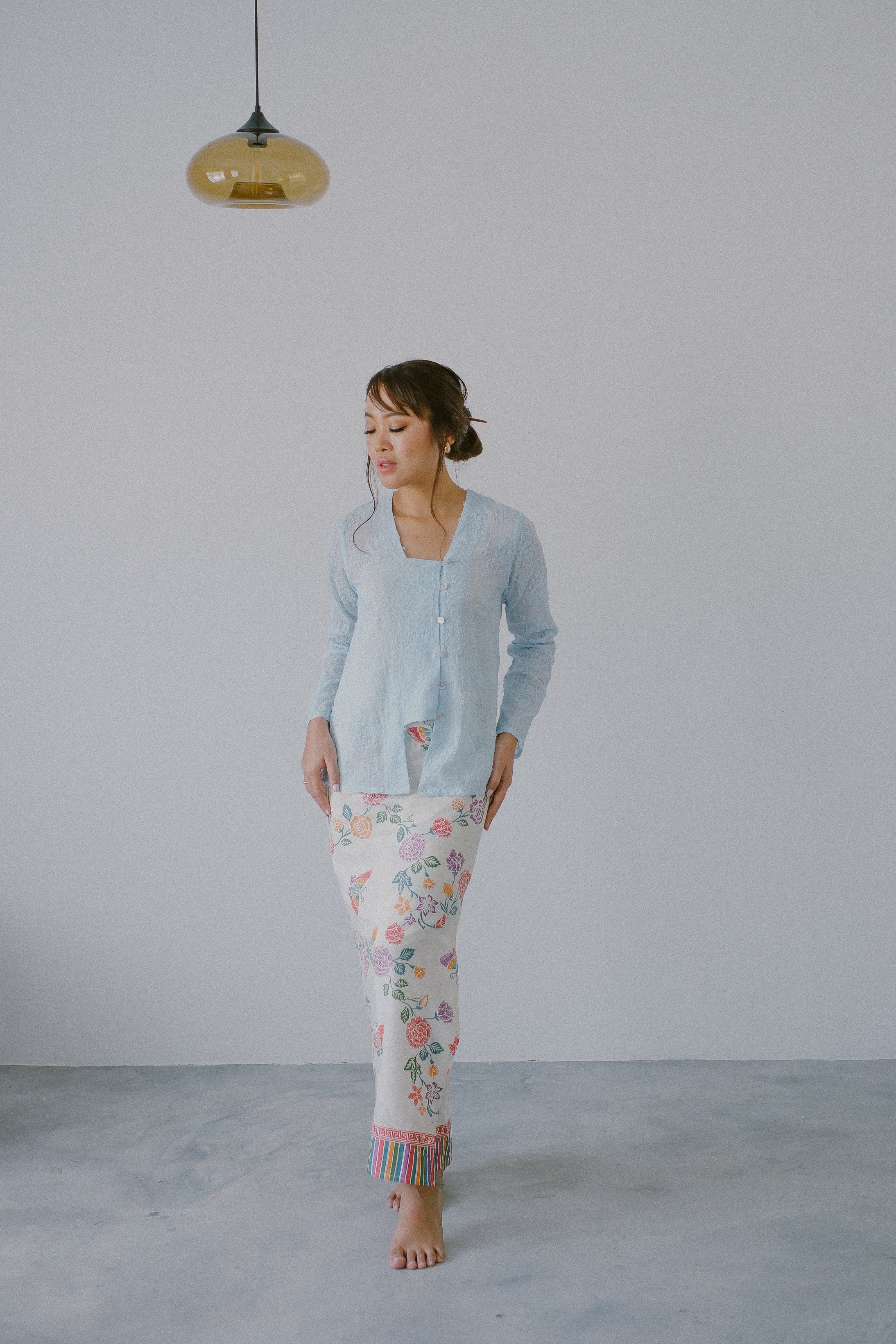 Jasmin Kebaya in Blue