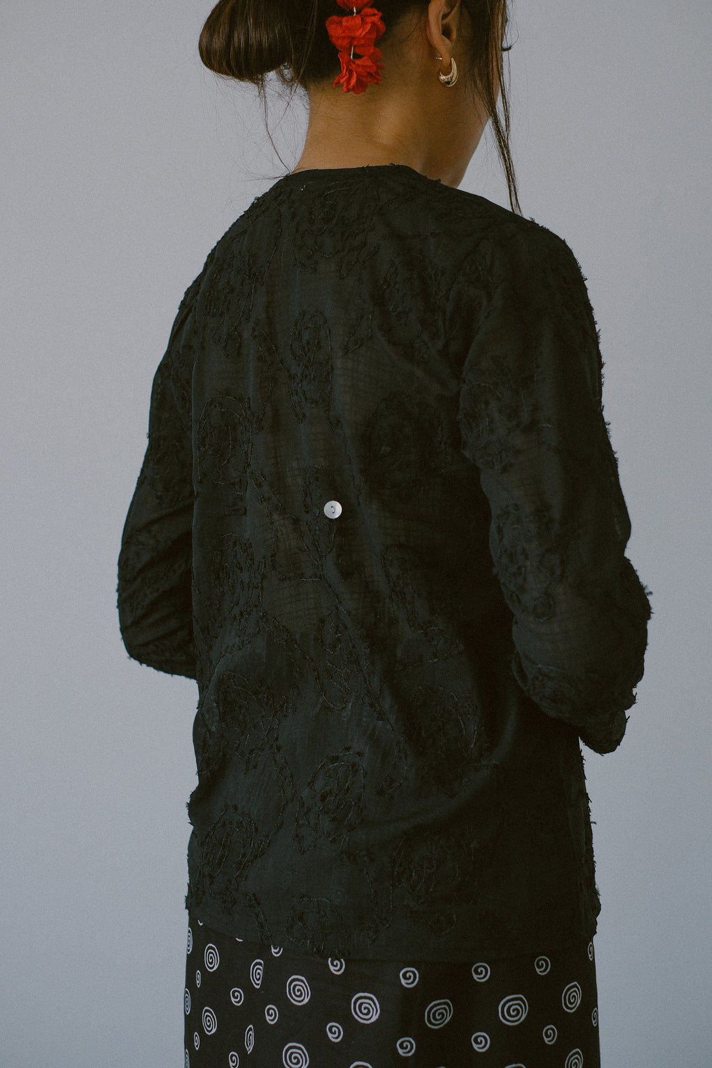 Jasmine Kebaya in Black