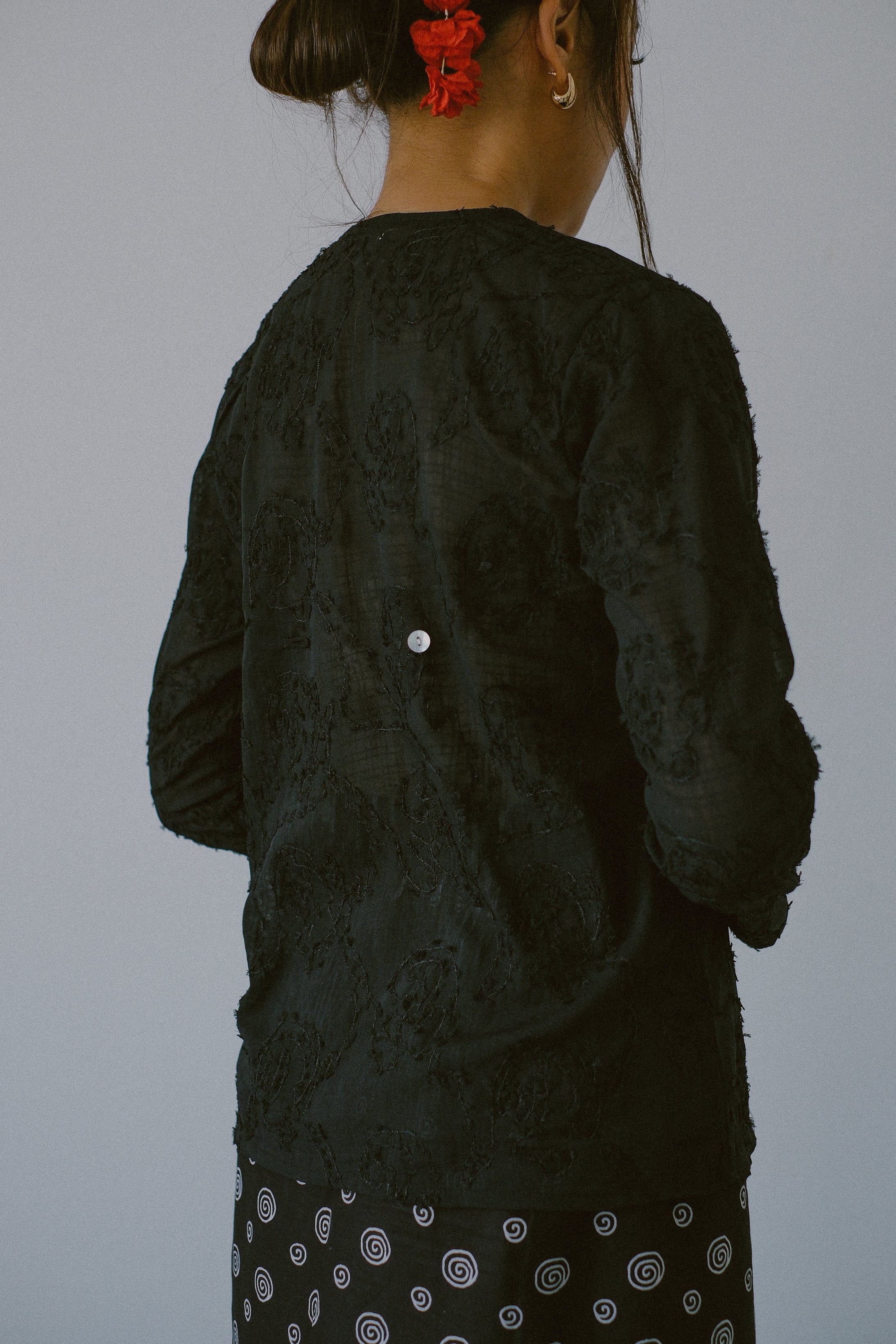 Jasmine Kebaya in Black